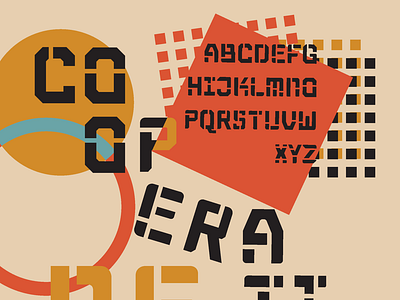 Cooperative Neue - Custom Typeface