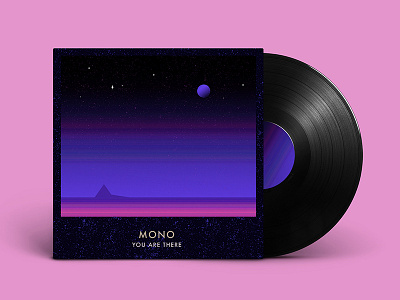 REDESIGN COVER ARTWORK-“You Are There”-MONO album art artwork cover design music records