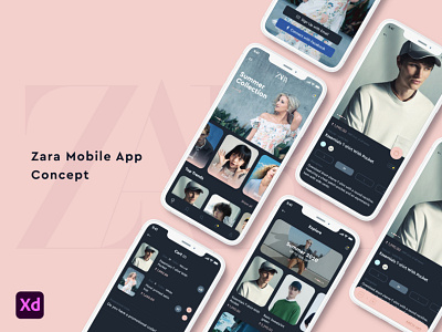 Zara Mobile App by SamIR on Dribbble