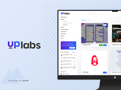 Uplabs - Website - Redesign concept