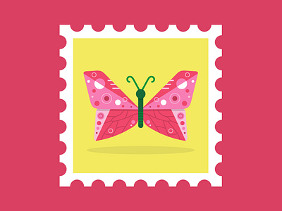 Butterfly Stamp