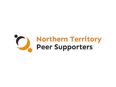 Logo for Northern Territory Peer Supporters branding design disability logo northern territory vector