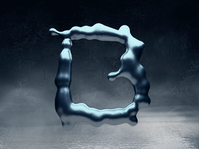 B #36daysoftype 36daysoftype 3d animation b c4d cg cgi cinema4d