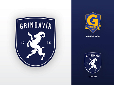 Football Logo - Rebrand Concept branding design football illustration illustrator logo soccer typography