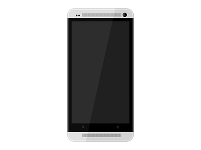 Htc One Template White