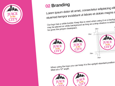 Style Guide Logo logo pink style guide