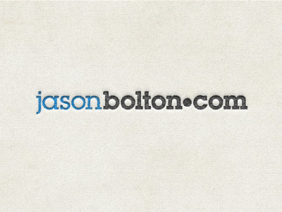 jasonbolton.com logo graph jasonbolton.com letterpress logo lubalin print