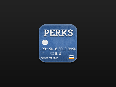 Credit Card iOS Icon blue credit card icon ios iphone