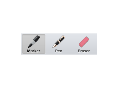 Signing Icons eraser icons ipad iphone marker pen signature