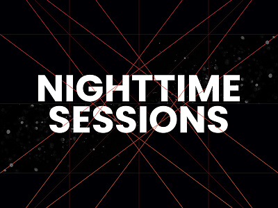 Playlist Cover—Nighttime Sessions dark geometric geometry lines night space