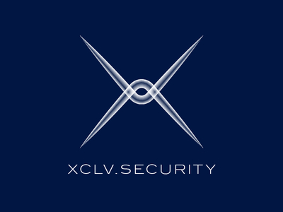 Xclv.Security Logo branding identity logo