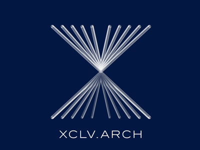 Xclv.Architecture Logo branding identity logo
