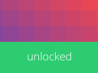 Unlocked screen app icon ios ios7 logo mobile ui ux