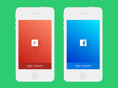 Login screens app icon ios ios7 logo mobile ui ux