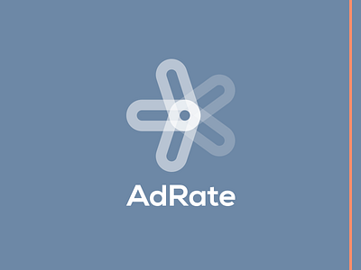 Adrate Logo Draft branding icon id identity logo xclv