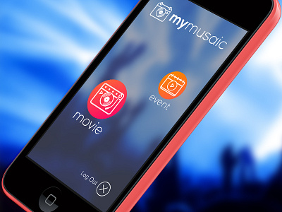 Mymusaic WIP app event ios music ui ux