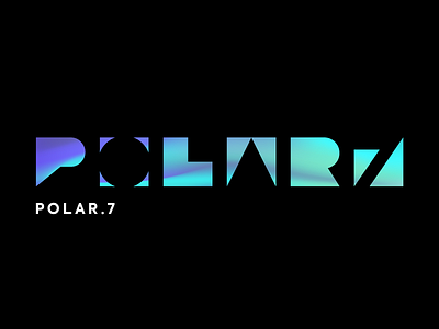 Polar.7 Next-Gen Mining Crypto Identity asset blockchain branding crypto logo minimalistic mining