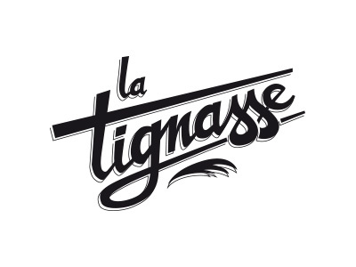 Variation de Tignasse la tignasse lettering logo logotype nantes tignasse typography