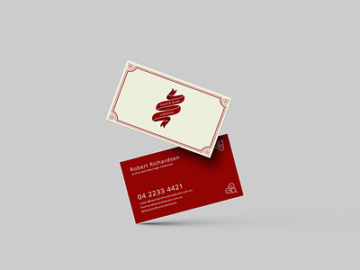 Hand & Heart Celebrant branding business cards logo vector