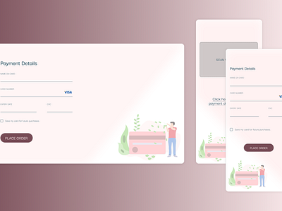 Daily UI #002 Credit Card Checkout