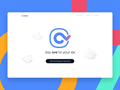 Avecv avecv builder cv logo page resume site web