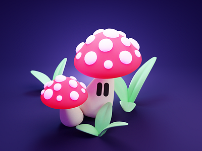 Mushroom 3D