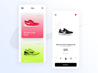 Nike - Store app concept