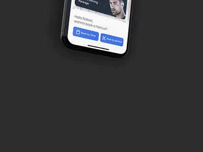 Stylist app concept with book feature app barber book appointment booking booking app booking barber filter map search ui ux