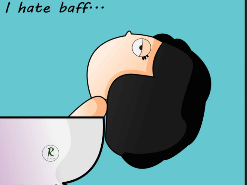 I hate baff simple tired girl tub bath