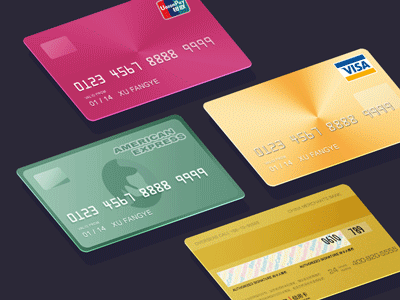 Shining Credit Card amx bank card credit card visa