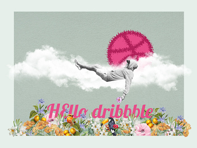 Hello Dribbble. design graphic design illustration typography ui ux