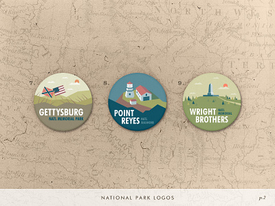 National Park Icons 2