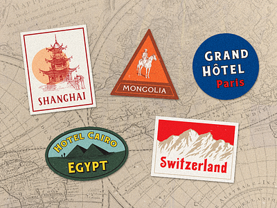 Travel Stickers