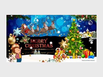 Wish you a Merry Christmas Everyone ❤️ christmas design dribbbleweeklywarmup graphic design
