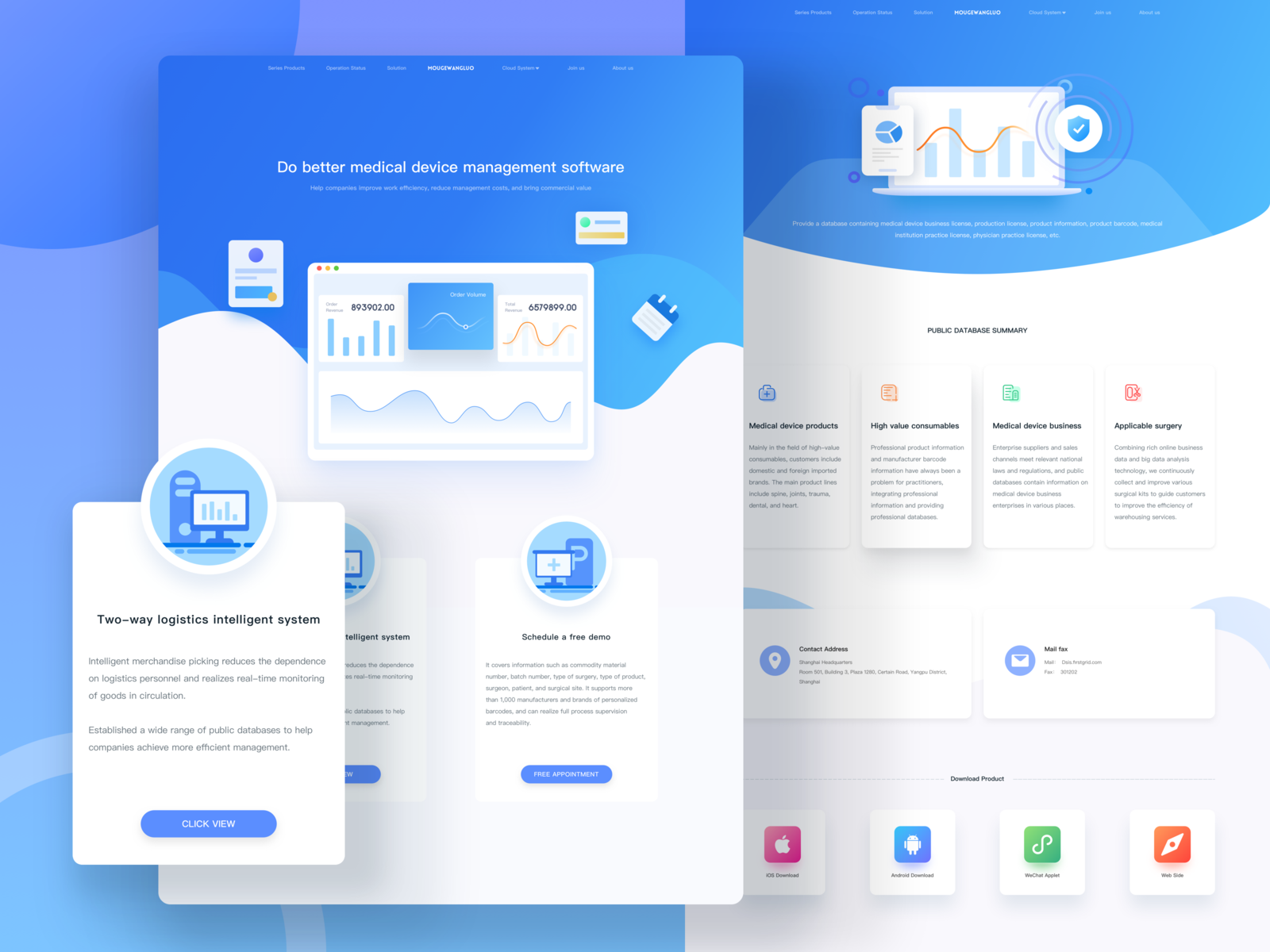 Yun Web Design by ziunnnlai on Dribbble