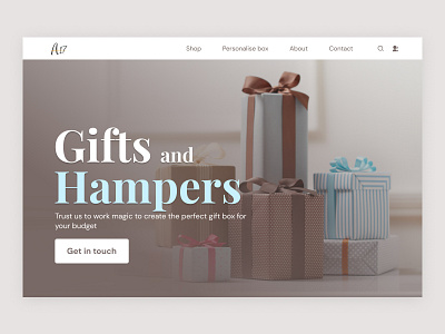 Gifting Shop 2020 brown coporate figma gift nigeria ui user experience