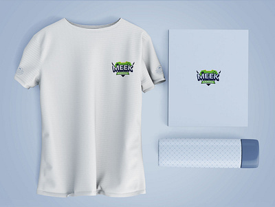 Meek Gaming branding clean design