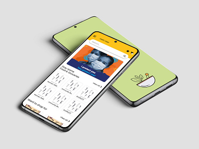 Hrishaa Wellness app branding clean design flat typography ui