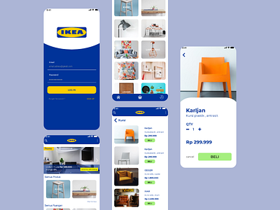 Redesign Apps Mobile IKEA adobe adobexd app apps design branding design ikea iphonex ui ui design uiux uiuxdesign ux