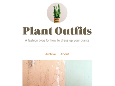 Plant Outfits Tumblr
