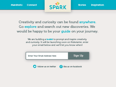 Spark Website website
