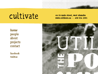 Cultivate Website