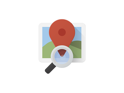 Location Search location marker photo search