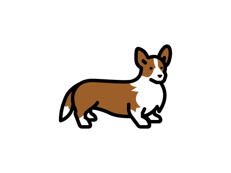 Corgi by Scott Lewis on Dribbble
