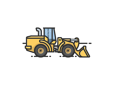 Front Loader bulldozer construction front loader tractor