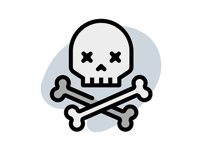 Skull & Bonez bones crossbones pirate skeleton skull
