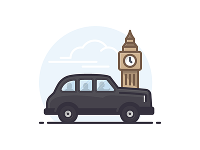 London Black Cab big ben black cab london taxi united kingdom