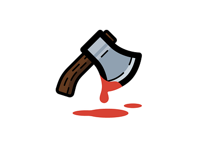 Bloody Axe axe bloody halloween murder