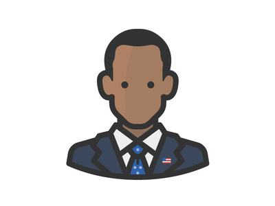 President obama avatar face obama person politics president