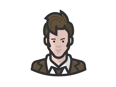 Allons-y! Encore! avatar doctor who face head headshot person